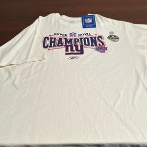 NY Giants authentic Super Bowl Champions T shirt